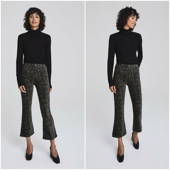 AG Quinne Crop in Gallant Paisley size 32 NWT - Picture 1 of 12
